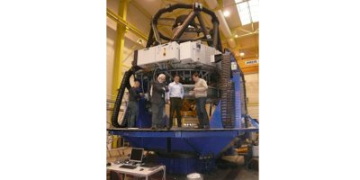 JST250 telescope during factory acceptance tests (Liege, Belgium) JST250 telescope during factory acceptance tests (Liege, Belgium)