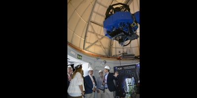 The President of Aragon, Javier Lambán, visits the facilities of the OAJ (Observatorio Astrofísico de Javalambre) The President of Aragon, Javier Lambán, visits the facilities of the OAJ (Observatorio Astrofísico de Javalambre)