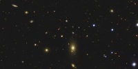 Color image of an area of the sky observed with J-PAS Color image of an area of the sky observed with J-PAS