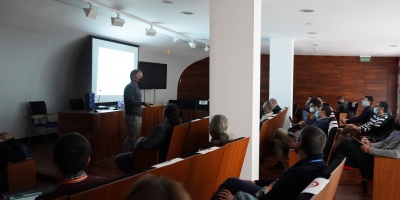 Photograph taken during the meeting. Credits: Centro de Estudios de Física del Cosmos de Aragón (CEFCA). Photograph taken during the meeting. Credits: Centro de Estudios de Física del Cosmos de Aragón (CEFCA).
