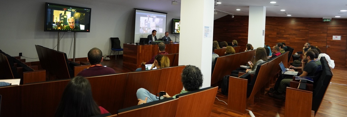 Image from the opening session of the scientific meeting held at the CEFCA headquarters. Image from the opening session of the scientific meeting held at the CEFCA headquarters.